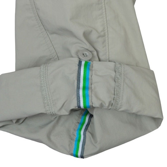 Marmot Nylon Roll Up Hiking Pants, Light Khaki - Size 10 - Picture 9 of 13